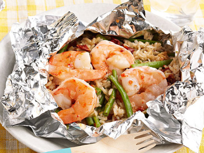 Foil Pack Shrimp Bundles